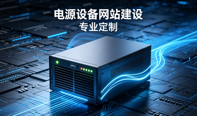 choice视讯平台电源设备企业网站建设案例｜工业电气设备官网定制与获客优化方案