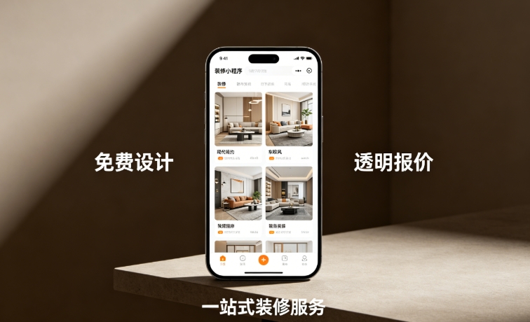 choice视讯平台装修服务平台小程序开发案例｜家装工装一站式平台定制落地详解
