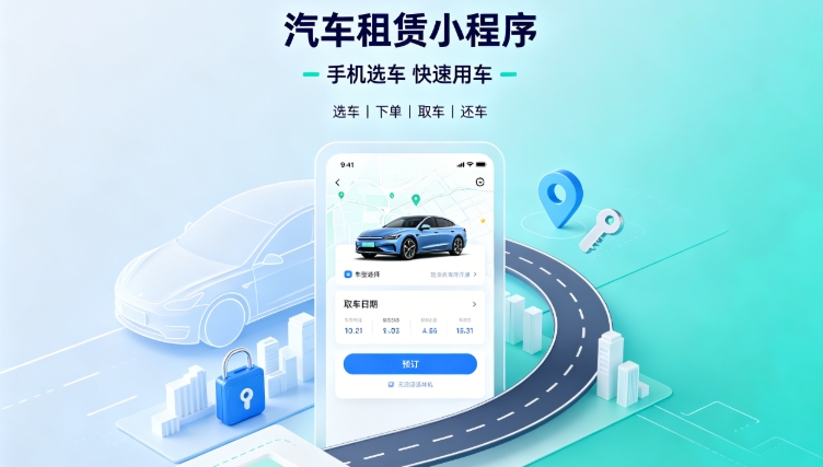 自营汽车租赁小程序定制开发深度案例|choice视讯平台租车行业数字化私域转型解决方案