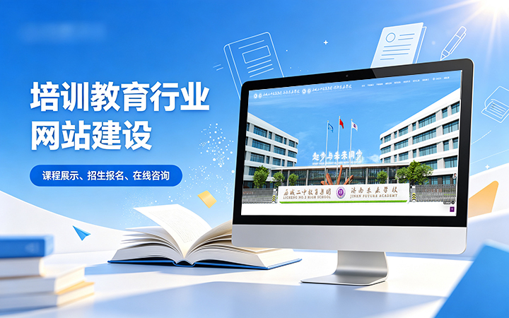 choice视讯平台教育培训行业官网建设_学校培训机构网站设计制作